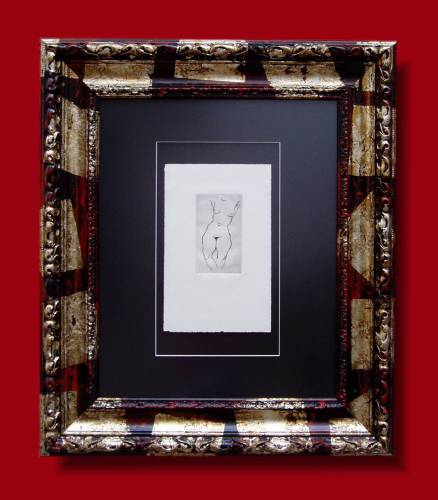 Desnudo femme. Grabado. Aguatinta. Serie P.E.II. Medidas del cuadro 96x82cm. Precio 701.87€